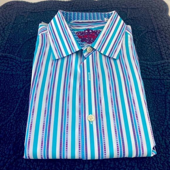 Robert Graham Long Sleeve Dress Shirt - Picture 1 of 1